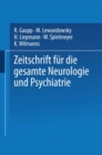 Image for Zeitschrift fur die gesamte Neurologie und Psychiatrie: Originalien