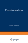 Image for Functionenlehre