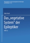 Image for Das Vegetative System&quot; der Epileptiker : H. 52