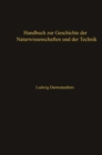 Image for Handbuch zur Geschichte der Naturwissenschaften und der Technik
