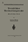 Image for Preuisches Verwaltungsrecht: Praktischer Teil