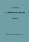 Image for Elementar-Mathematik: Ein Vorkurs z. hoheren Mathematik