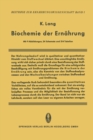 Image for Biochemie Der Ernahrung