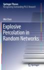 Image for Explosive Percolation in Random Networks