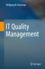 Image for IT quality management