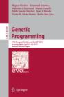 Image for Genetic Programming : 17th European Conference, EuroGP 2014, Granada, Spain, April 23-25, 2014, Revised Selected Papers