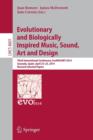 Image for Evolutionary and Biologically Inspired Music, Sound, Art and Design