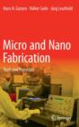 Image for Micro and Nano Fabrication : Tools and Processes