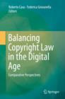 Image for Balancing Copyright Law in the Digital Age: Comparative Perspectives