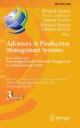 Image for Advances in Production Management Systems: Innovative and Knowledge-Based Production Management in a Global-Local World