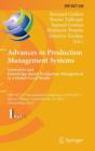 Image for Advances in Production Management Systems: Innovative and Knowledge-Based Production Management in a Global-Local World