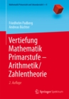 Image for Vertiefung Mathematik Primarstufe - Arithmetik/Zahlentheorie
