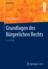 Image for Grundlagen Des Burgerlichen Rechts