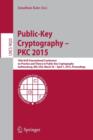 Image for Public-key cryptography - PKC 2015  : 18th IACR International Conference on Practice and Theory in Public-Key Cryptography, Gaithersburg, MD, USA, March 30 - April 1, 2015, proceedings