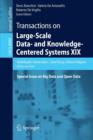 Image for Transactions on large-scale data- and knowledge-centered systems XIX  : special issue on big data and open data