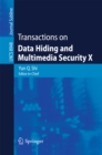 Image for Transactions on data hiding and multimedia security X