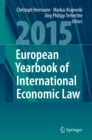 Image for European Yearbook of International Economic Law 2015 : 6