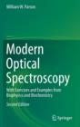Image for Modern Optical Spectroscopy : With Exercises and Examples from Biophysics and Biochemistry