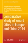 Image for Comparative study of smart cities in Europe and China 2014.