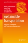 Image for Sustainable transportation: indicators, frameworks, and performance management