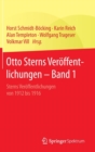 Image for Otto Sterns Veroffentlichungen – Band 1