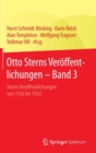 Image for Otto Sterns Veroffentlichungen – Band 3