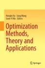 Image for Optimization Methods, Theory and Applications