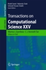 Image for Transactions on Computational Science XXV