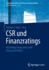 Image for CSR und Finanzratings: Nachhaltige Finanzwirtschaft: Rating statt Raten!