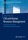 Image for CSR und Human Resource Management : Die Relevanz von CSR fur modernes Personalmanagement
