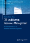 Image for CSR und Human Resource Management: Die Relevanz von CSR fur modernes Personalmanagement