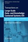 Image for Transactions on large-scale data- and knowledge-centered systems XXI  : selected papers from DaWaK 2012