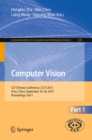 Image for Computer Vision: CCF Chinese Conference, CCCV 2015, Xi&#39;an, China, September 18-20, 2015, Proceedings, Part I