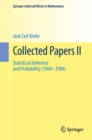 Image for Collected Papers II : Function Theory, Geometry and Miscellaneous