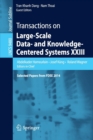Image for Transactions on Large-Scale Data- and Knowledge-Centered Systems XXIII