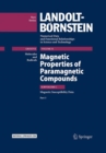 Image for Magnetic properties of paramagnetic compoundsPart 3,: Magnetic susceptibility data