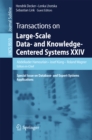 Image for Transactions on large-scale data- and knowledge-centered systems XXIV: special issue on database- and expert-systems applications