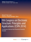 Image for 9th Congress on Electronic Structure: Principles and Applications (ESPA 2014)