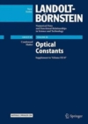 Image for Optical Constants : Supplement to Volume III/47