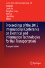 Image for Proceedings of the 2015 International Conference on Electrical and Information Technologies for Rail Transportation: Transportation : 378
