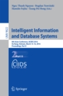 Image for Intelligent information and database systems.: 8th Asian Conference, ACIIDS 2016, Da Nang, Vietnam, March 14-16, 2016, Proceedings