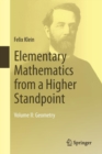 Image for Elementary Mathematics from a Higher Standpoint