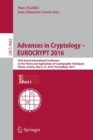 Image for Advances in cryptology - EUROCRYPT 2016  : 35th Annual International Conference on the Theory and Applications of Cryptographic Techniques, Vienna, Austria, May 8-12, 2016, proceedingsPart I
