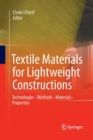 Image for Textile Materials for Lightweight Constructions