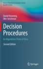 Image for Decision Procedures : An Algorithmic Point of View