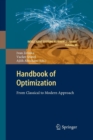 Image for Handbook of Optimization : From Classical to Modern Approach