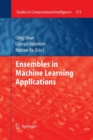 Image for Ensembles in Machine Learning Applications