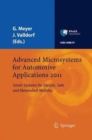 Image for Advanced Microsystems for Automotive Applications 2011 : Smart Systems for Electric, Safe and Networked Mobility