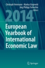 Image for European Yearbook of International Economic Law 2014
