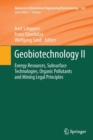 Image for Geobiotechnology II  : energy resources, subsurface technologies, organic pollutants and mining legal principles